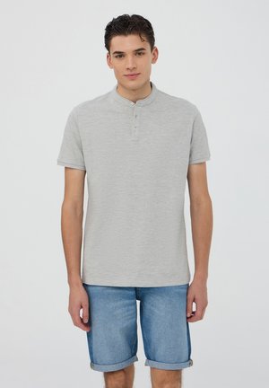 Terranova, T-shirt basic - grigio chiaro melange