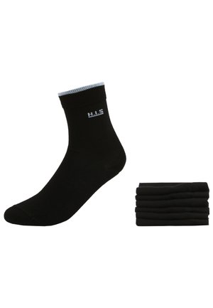 7 PACK - Sokken - schwarz