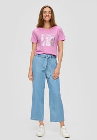 s.Oliver FOLIEN - T-shirt print - rosa
