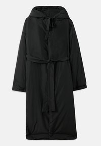 HOODED SLEEPING BAG COAT LONG - Abrigo de invierno - black