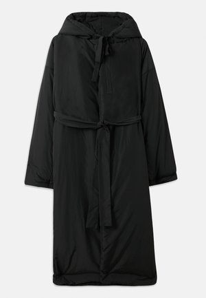 HOODED SLEEPING BAG COAT LONG - Wintermantel - black