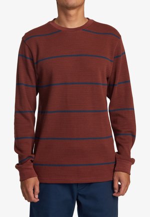 DAY SHIFT STRIPE - Long sleeved top - rde