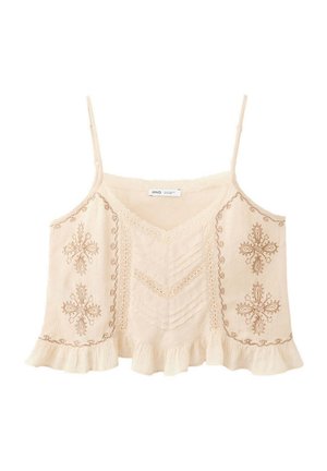 Mango, ADULT - Débardeur - beige