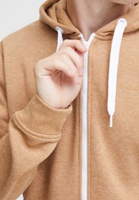 Solid SDOLLI - Zip-up sweatshirt - cinnamon m