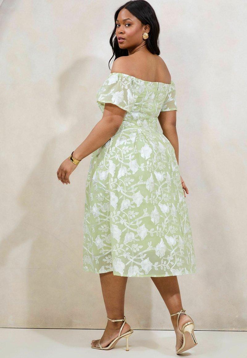 sachin and babi light blue dress Plus Size Floral Dresses