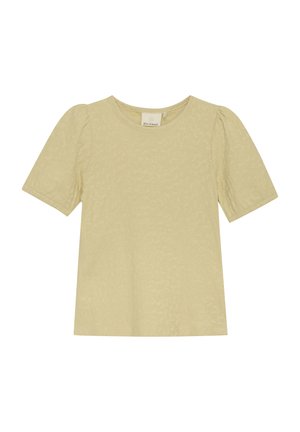 T-shirt basic - reed yellow