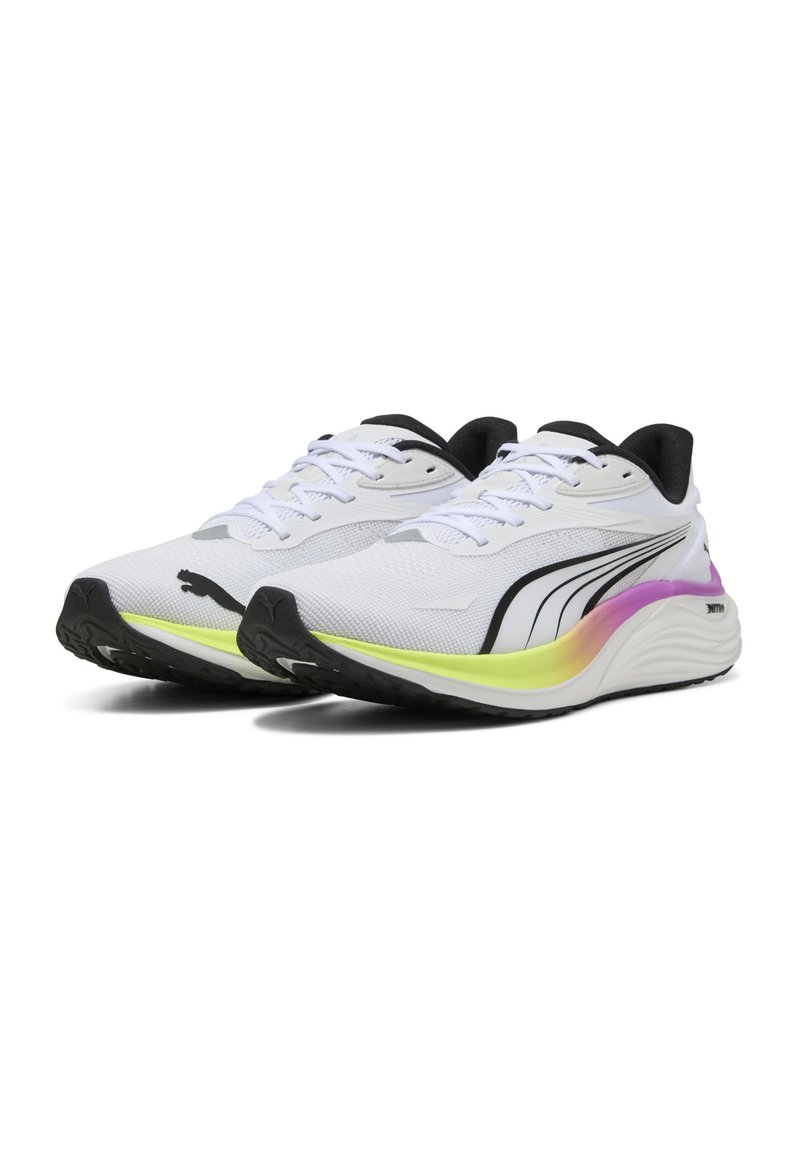 Puma ELECTRIFY NITRO - Road running shoes - puma white pure  display picture 2