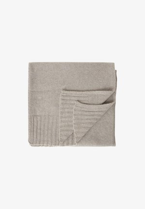 Falconeri RIBBED TRIM - Sjaal - Grey