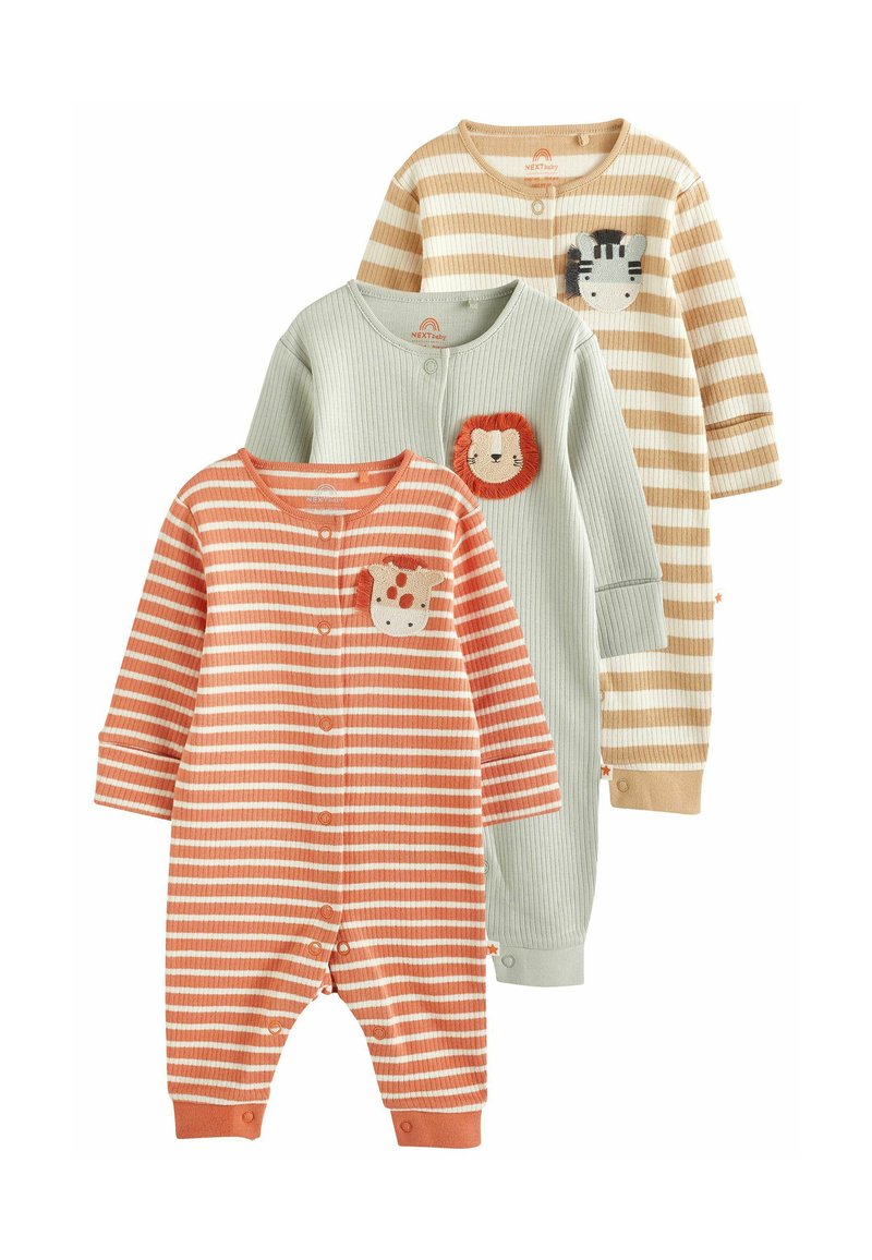 Next - FOOTLESS 3 PACK  - REGULAR FIT - Pyjama - neutral lion, Vergrößern