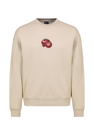 Sweatshirt - light beige