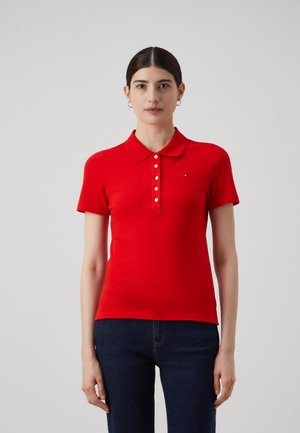 The Row Women's Niosa Cotton and Linen Polo Blue