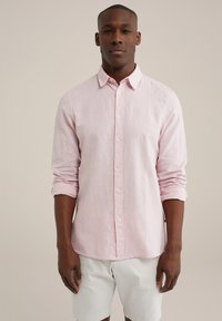 WE Fashion - The Linen Blend Shirt - Hemd - pink Thumbnail-Bild 1