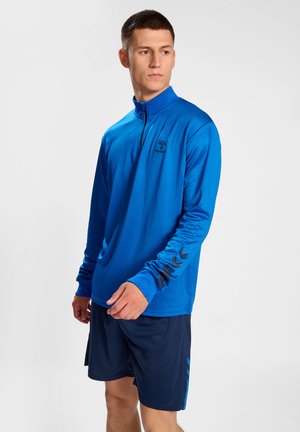 ACTIVE HALF ZIP - Felpa - princess blue