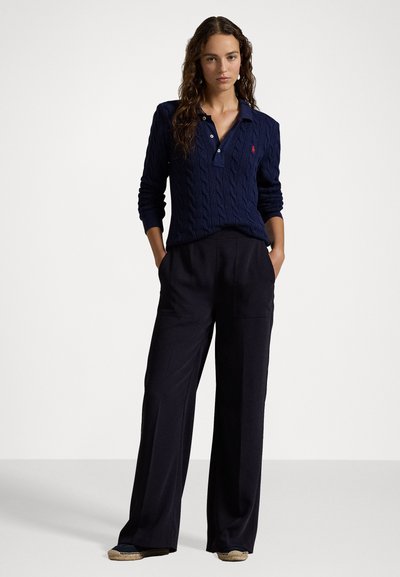 Polo Ralph Lauren LONG SLEEVE - Svetr - newport navy