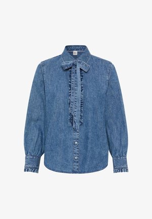 BRAX, STYLE VICTORIA - Skjortebluser - denim blau