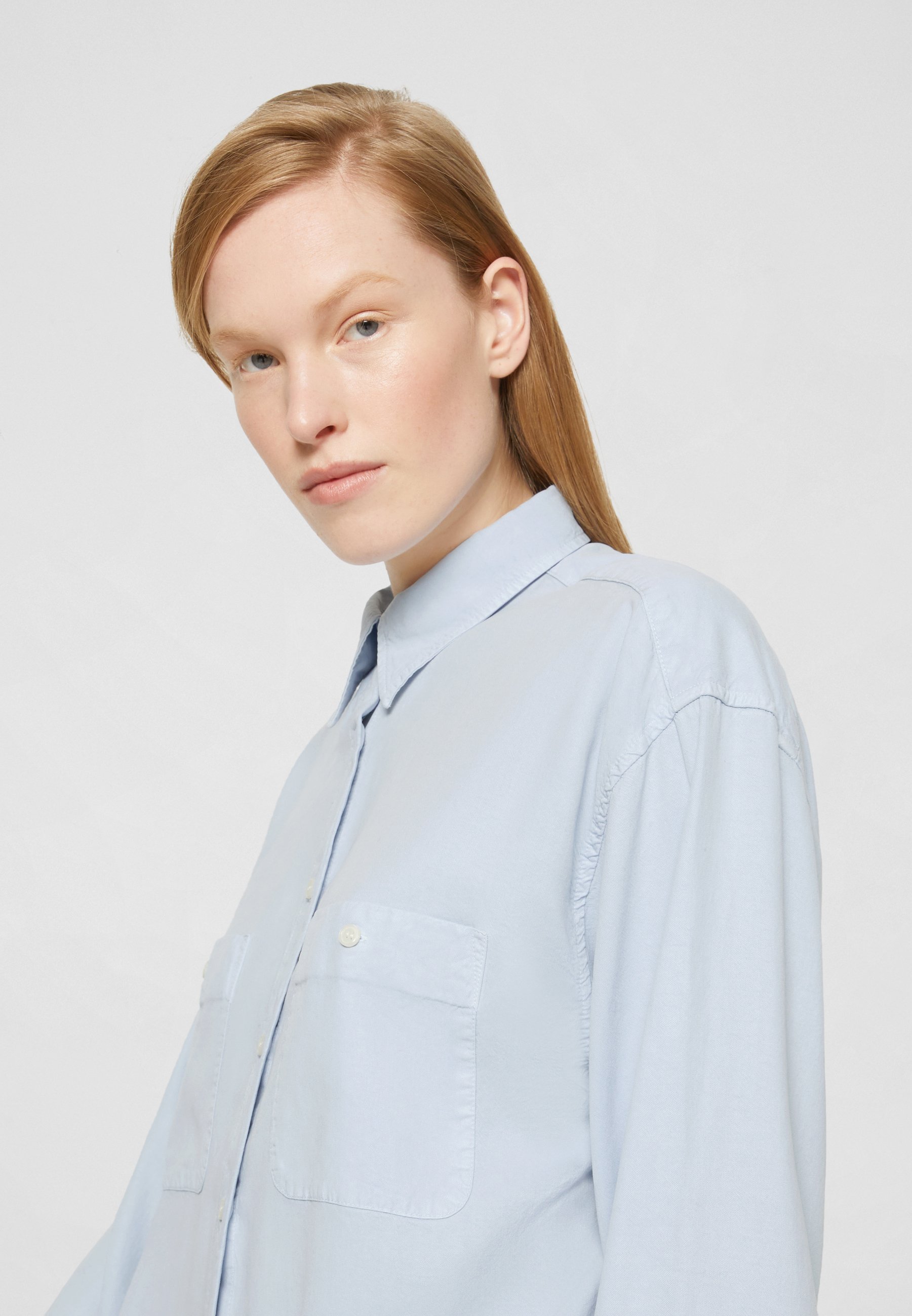 Filippa K SANDIE - Overhemdblouse - cloud blue/blauw - Zalando.nl