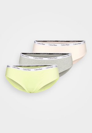 3 PACK - Slip - coral cor/cyber green/grey