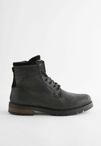 Next Botines con cordones - black