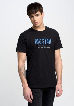 BRUNO_SS - Camiseta estampada - black