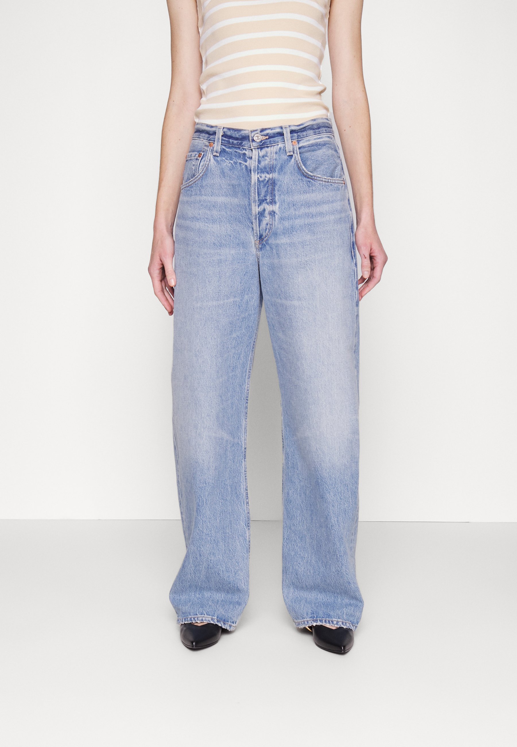 Citizens of Humanity AYLA - Relaxed fit jeans - skylights/blue