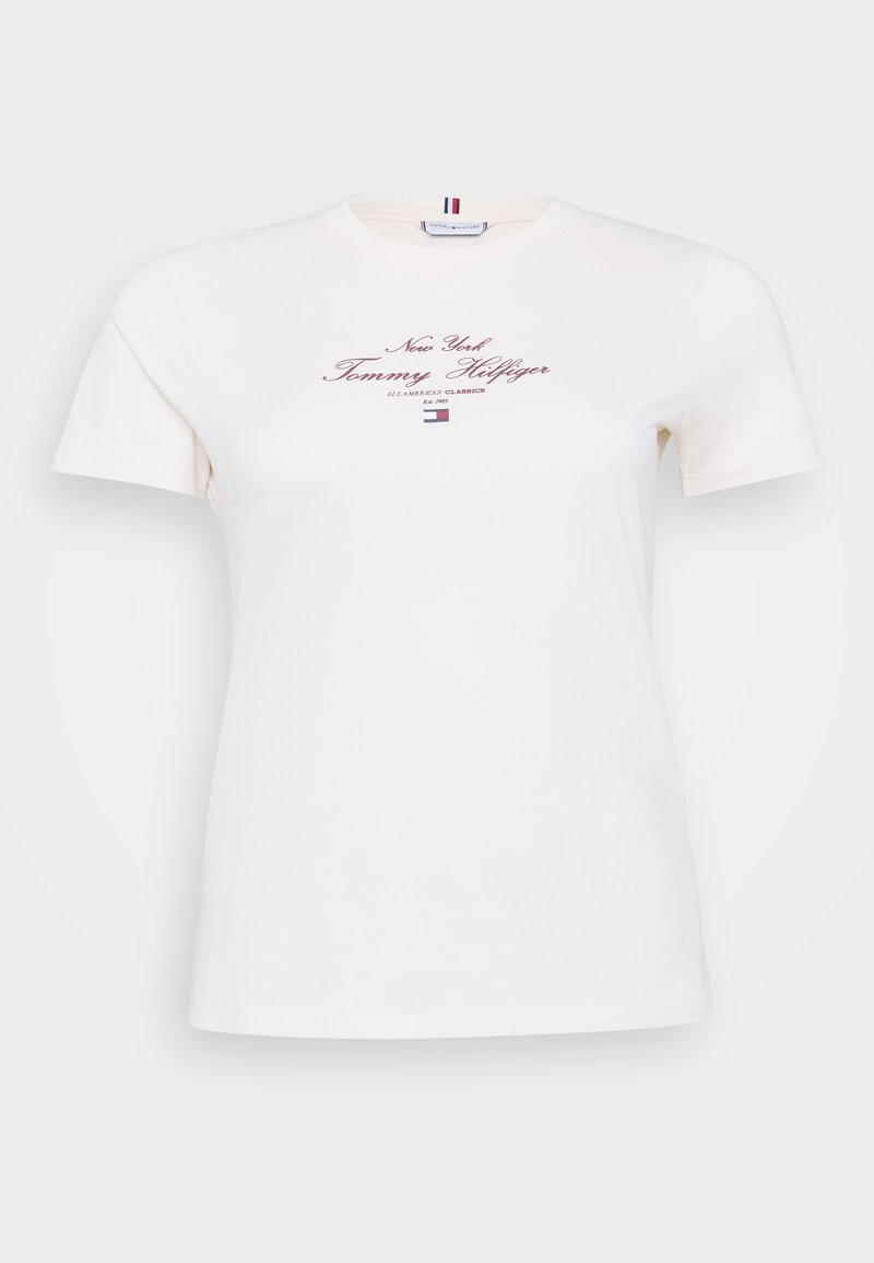Tommy Hilfiger Curve T-shirt print crème