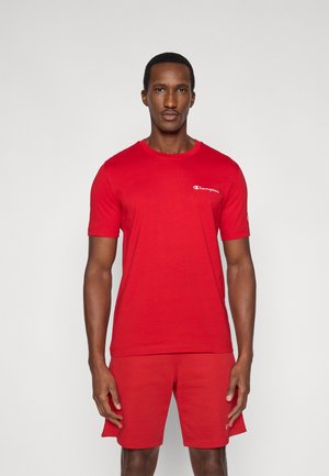 ICONS CONTRAST TEE - Basic T-shirt - red