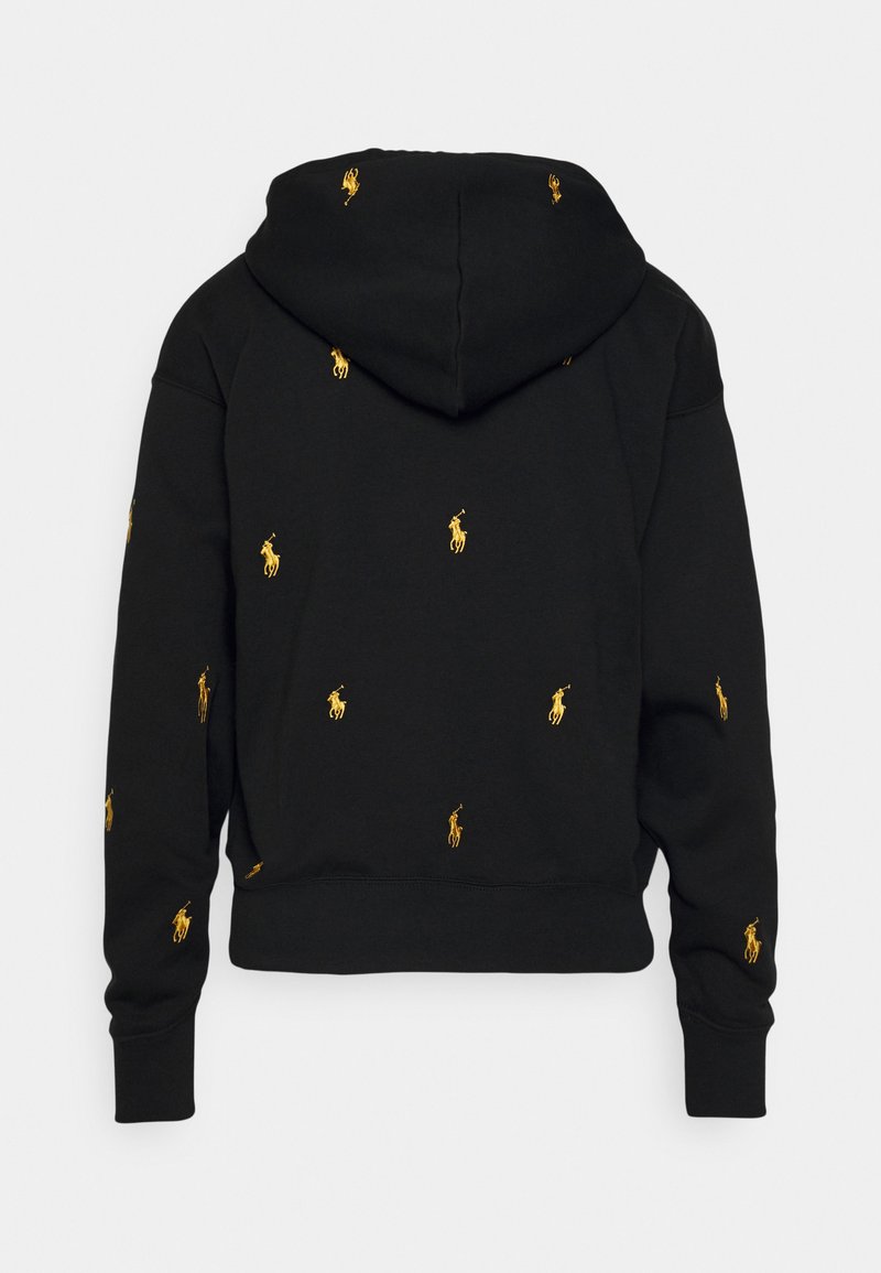 Polo Ralph Lauren EMBROIDERED PONY FLEECE HOODIE - Sweatshirt - black -  Zalando.ie