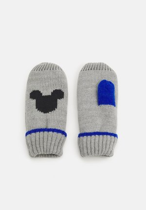 MICKEY MITTENS UNISEX - Wanten - hellgrau meliert