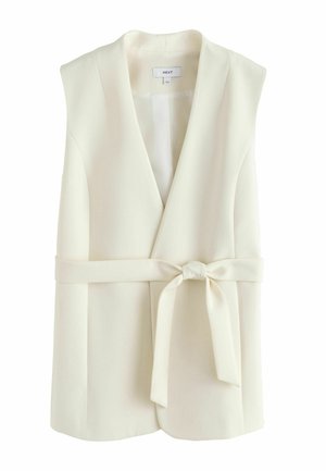 REGULAR FIT - SLEEVELESS BELTED - Vesta - ecru