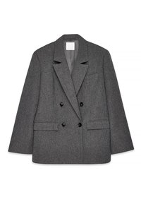 STRUCTURED - Korte frakker - dark grey