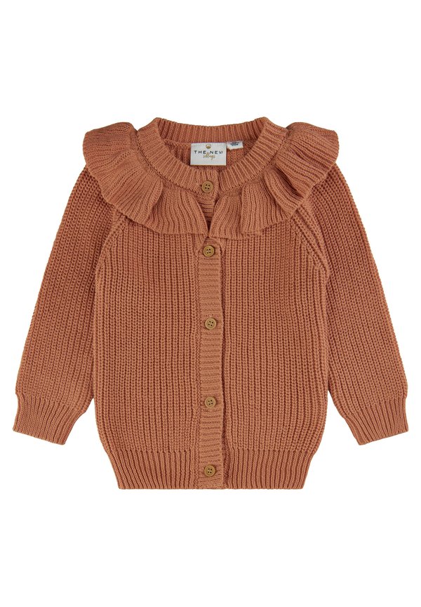 TNOLLY - Strickjacke - toasted nut