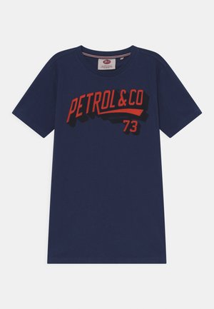 T-shirt z nadrukiem - petrol blue