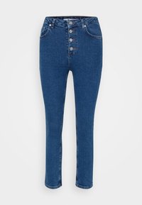 Não selecionado, mid blue