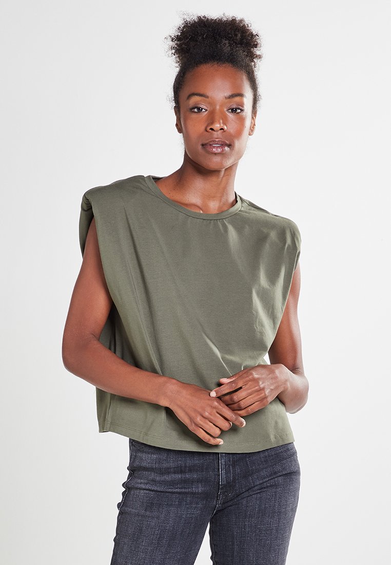 NA-KD Top olijfgroen