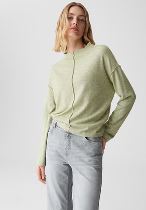 MELANGE EFFECT  - Longsleeve - soft matcha
