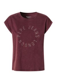 Unselected, bordeaux red