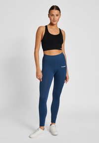 Hummel CHIPO MID WAIST - Tights - insignia blue