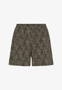 Unselected, brown leopard print
