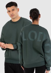 Smilodox UNISEX BRAIL SOLID - Sudadera - grün