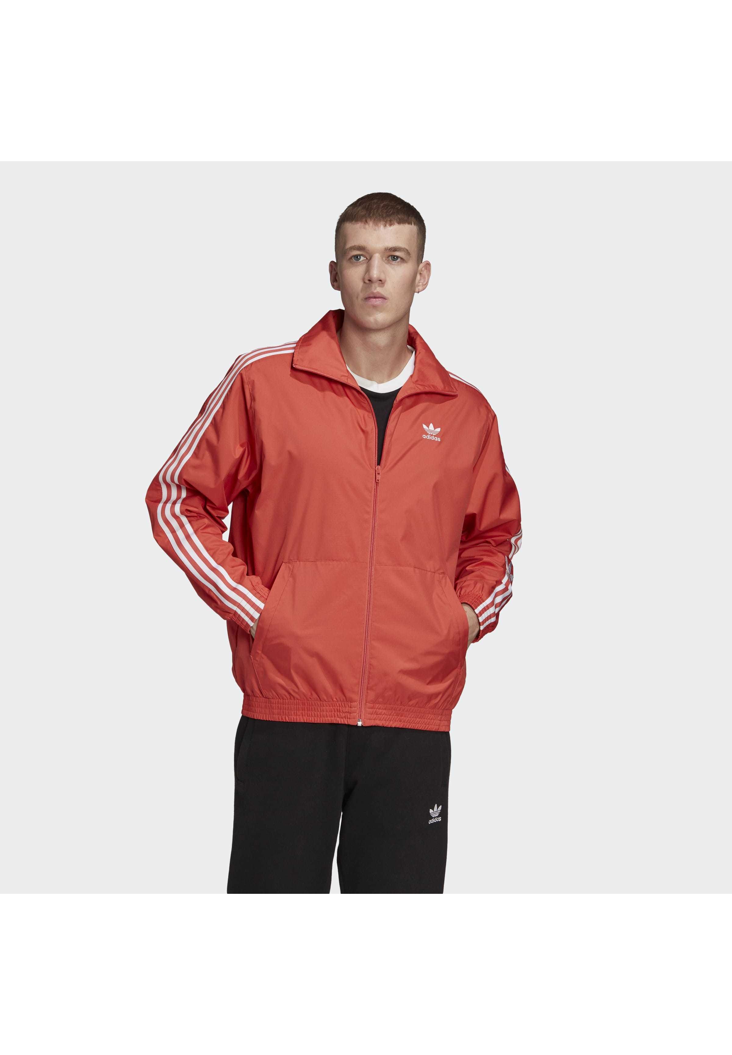 adidas Originals TRACK TOP Training jacket red Adidas Originals Superstar Track Top Core Red, Men's, Jacket