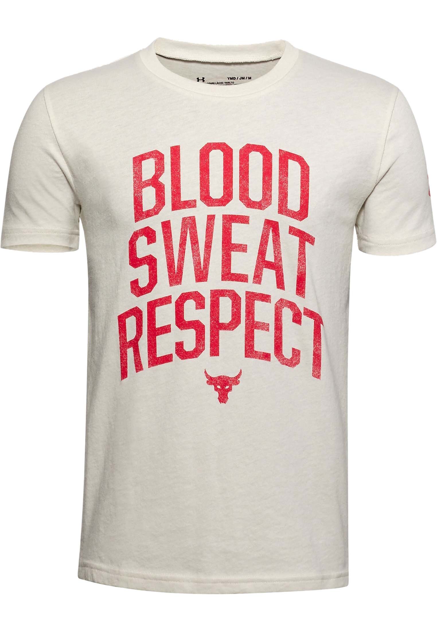project rock blood sweat respect hoodie