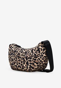 Bosanova MINI REDONDEADO CON CREMALLERA - Bandolera - leopardo