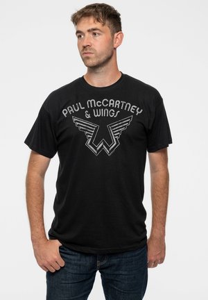 PAUL MCCARTNEY WINGS UNISEX - Print T-shirt - black