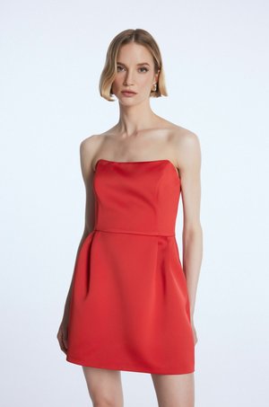 STRAPLESS - Cocktailjurk - red (6)