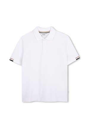 BOSS Kidswear, POLO MANCHES COURTES - Polo - blanc