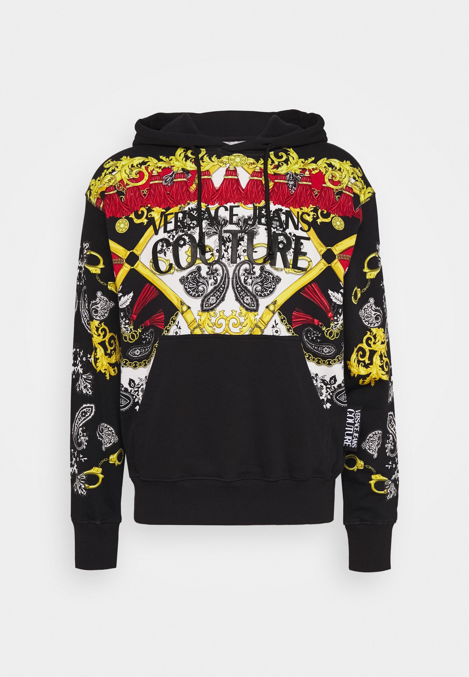 Versace Jeans Couture Hoodie nerosvart Zalando.no Versace Jeans Couture Skinnjakke nero Zalando.no