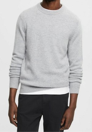 Strickpullover - light grey