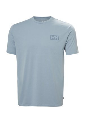 Helly Hansen SKOG GRAPHIC - Triko s potiskem - windy blue
