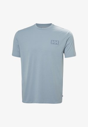 Helly Hansen SKOG GRAPHIC - Triko s potiskem - windy blue