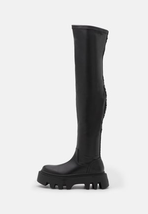 FLORA - Over-the-knee boots - black
